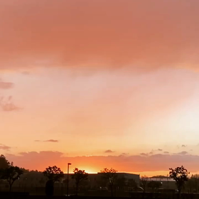 夕暮れ時のイマソラ…雨か〜の画像