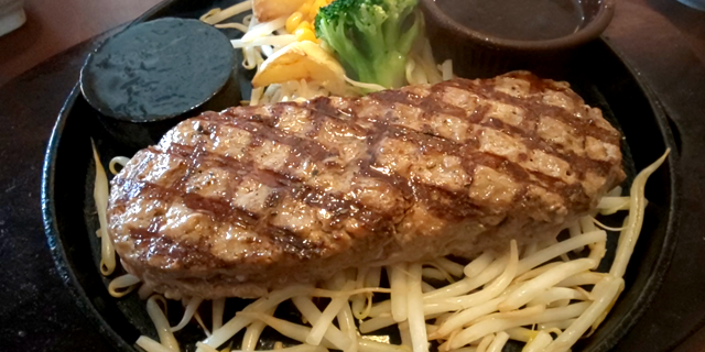 超肉肉しい 弾力ハンバーグ カウベル 八千代本店 超うまうま(^^)の記事動画