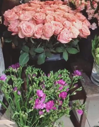 パリのお洒落なお花屋さん巡り✨✨の記事動画