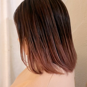 バレイヤージュの画像