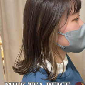 インナーカラーの画像