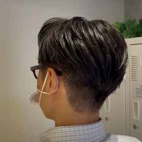 メンズカットの画像