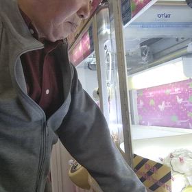クレーンゲームに挑戦！の画像