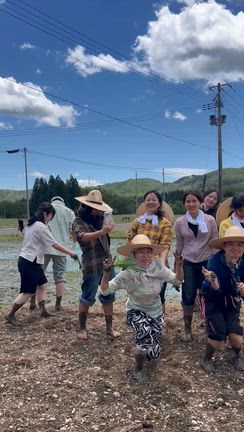 【地域】　秋保米の田植えの記事動画