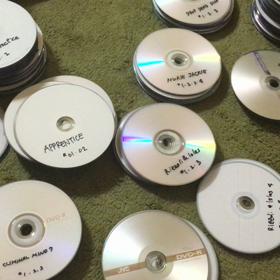 DVDの整理 ＆ 断捨離の画像