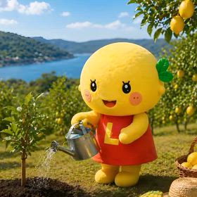 レモン畑にて。の画像