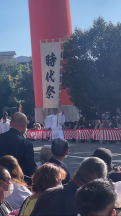 10月23日ー時代祭を見てきましたの記事動画
