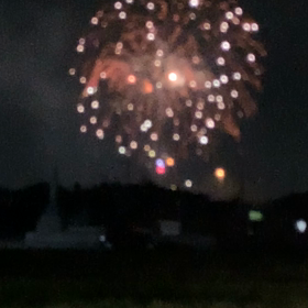 心温まる花火大会の画像