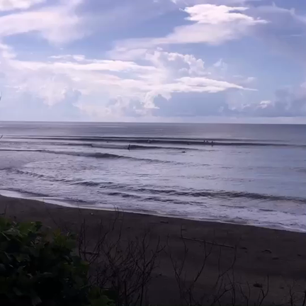 台風3号いい波を作ってくれましたの記事動画
