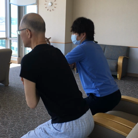 リハビリ頑張ってます(^^)の画像
