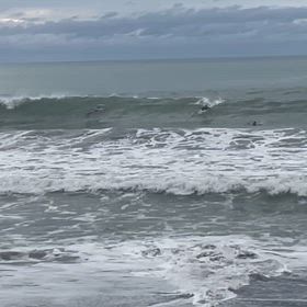 台風明けの画像