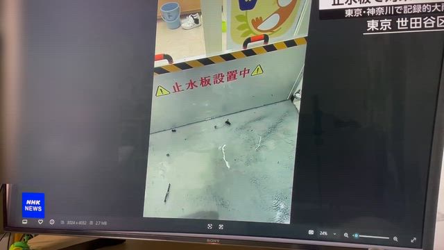NHK取材も：【止水板が守ってくれた！】9月11日の大雨と、備えの大切さの記事動画