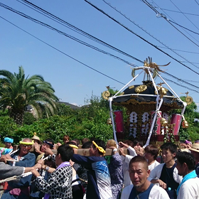 倉見神社  シャンシャン祭の画像