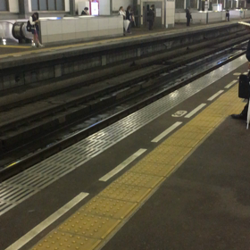 昨晩の西鉄大牟田線の画像