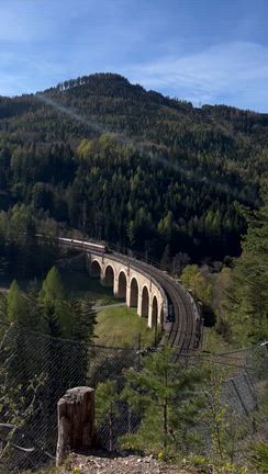 ゼメリング鉄道　ハイキングの記事動画