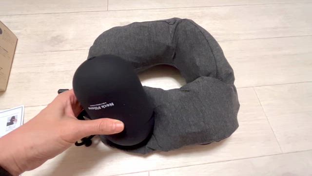 お気に入りのネックピロー♡娘に初めて投資した！の記事動画
