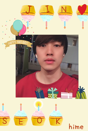 1・22 JINSEOK ハピバ〜♪(*^^)o∀*∀o(^^*)♪の記事動画