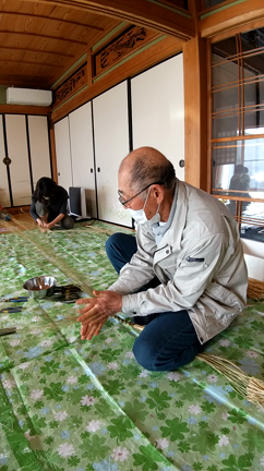 しめ縄作りの記事動画