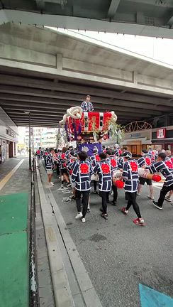 枚方市 ふとん太鼓巡業の様子の記事動画