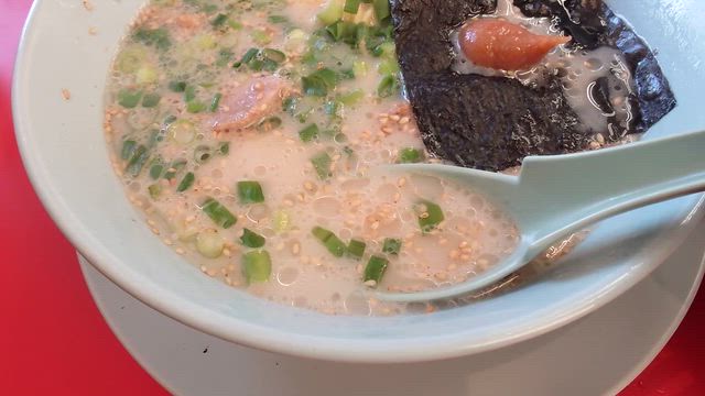 ラーメン山岡家 秋田仁井田店☆朝ラーメン・コロチャー6個TPの記事動画