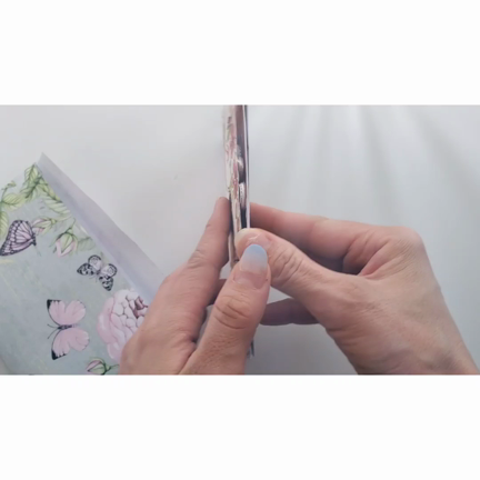 ペーパーナプキンで作るメッセージカードの記事動画