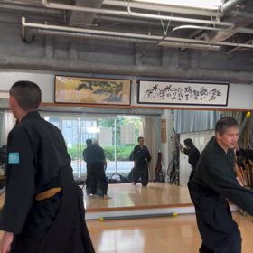 ８／２（土）神田本部道場にて短杖の画像