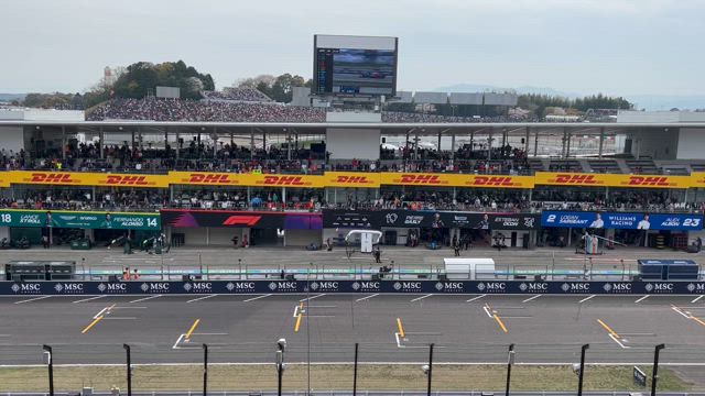 F1日本GP予選！の記事動画