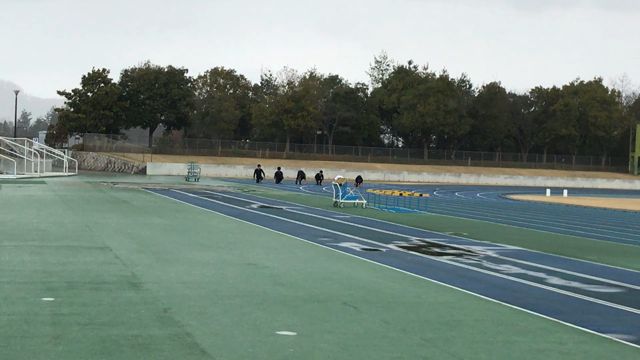 東広島運動公園で練習の記事動画