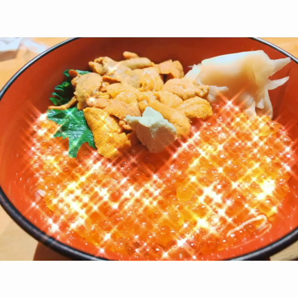 ウニいくら丼❤︎の記事動画