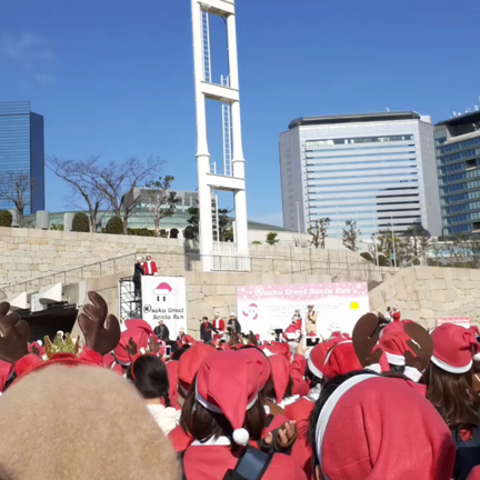 昨日のサンタランの記事動画