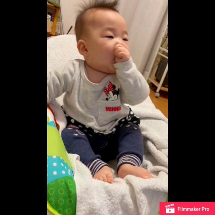 【お嬢にっき】バウンサーで体幹トレーニング！？の記事動画