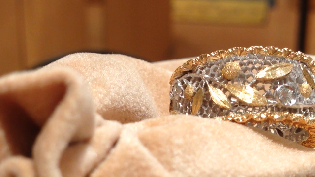 フィレンツェ彫り ハニカム 透かし彫り | JEWEL PIALE WEDDING RING