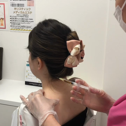 プラセンタ注射 美容だけでなく、肩凝りも効きますよ^_^の記事動画