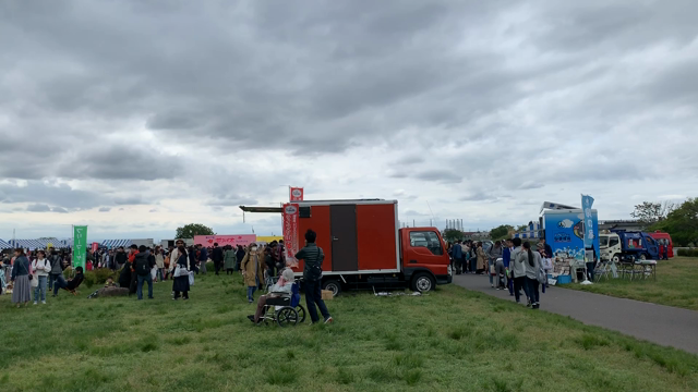 二子玉川の河原への記事動画