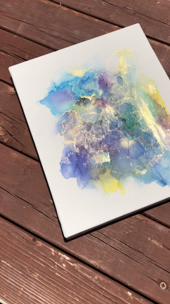 JIKOU☆アルコールインクアート作品販売のお知らせ♪の記事動画