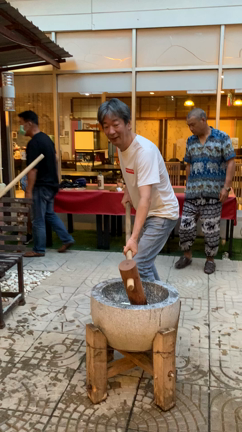 お正月はパタヤでのんびり♪餅つき大会で2020年の締め括り@居酒屋元気の記事動画