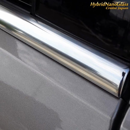 【アルミモールの白サビを落とす!白サビだらけのボルボのドアモールが新品のようにピッカピカに復活！の記事動画