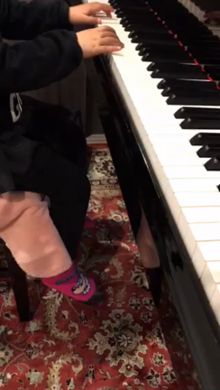 移調奏ができるようになった年中さん 蒲郡みゆきピアノ教室の記事動画