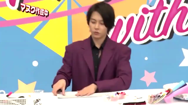 山pのマスク作り あの虹の向こうに