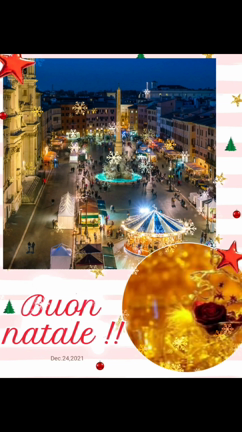 Buon Natale‼️イタリア語でMerry Christmas今日は聖なる夜の記事動画