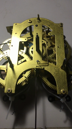 昭和初期頃 横浜エムズイ商会掛時計をオーバーホールしました | 路地裏