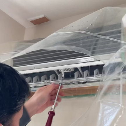 咳が出るなら、薬飲む前にエアコンクリーニングして下さい！の記事動画