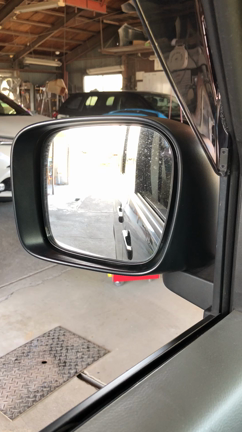 修理例 サイドミラーが動かない 真栄自動車 南魚沼市 魚沼市 自動車鈑金塗装修理