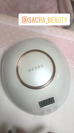 本日ネイルとsacraコードレスライトの記事動画