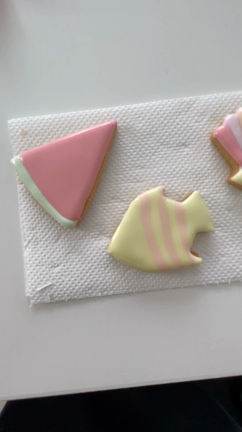 【アイシングクッキー】次女とアイシング♡の記事動画