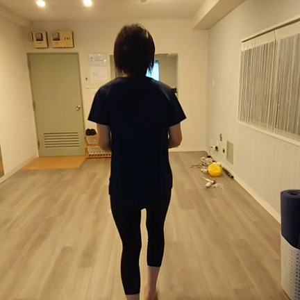 変形性股関節症Kさん・足の長さを横に逃がすの記事動画