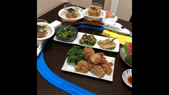 ★盛り上がった！プラレール素麺★の記事動画