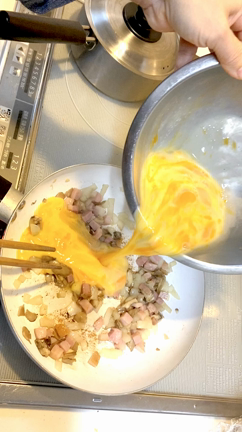 スモークチーズオムレツの記事動画