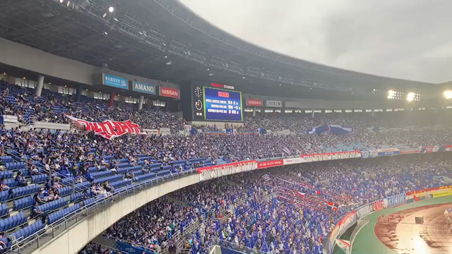 6/22　J1 第16節　松本戦 @日産でのビッグフラッグ掲出のご報告の記事動画