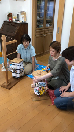 第1回 組紐体験レッスン　in 磯部和裁工房！の記事動画